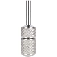 Agarre de la máquina del tatuaje 25mm Cartucho de tatuaje de aleación de aluminio Grip moleteado- acero inoxidable…
